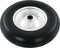 vidaXL - Kruiwagenwielen - met - assen - 4,00-8 - 390 - mm - massief - PU - 2 - st