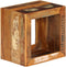 vidaXL - Kruk - 40x30x40 - cm - massief - gerecycled - hout