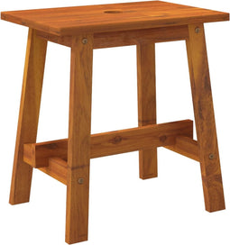 vidaXL - Kruk - 45x29x45 - cm - rechthoekig - massief - acaciahout