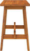 vidaXL - Kruk - 45x29x45 - cm - rechthoekig - massief - acaciahout