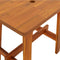 vidaXL - Kruk - 45x29x45 - cm - rechthoekig - massief - acaciahout