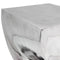vidaXL - Kruk/bijzettafel - in - gedraaide - vorm - zilver - aluminium