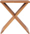vidaXL - Kruk - inklapbaar - 40x32x45 - cm - massief - teakhout