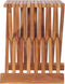 vidaXL - Kruk - inklapbaar - 40x32x45 - cm - massief - teakhout