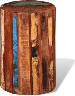 vidaXL - Kruk - massief - gerecycled - hout