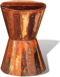 vidaXL - Kruk - massief - gerecycled - hout