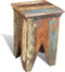 vidaXL - Kruk - massief - gerecycled - hout