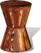 vidaXL - Kruk - massief - gerecycled - hout