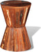 vidaXL - Kruk - massief - gerecycled - hout