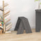 vidaXL - Krukken - 2 - st - 40x40x45 - cm - massief - grenenhout - grijs
