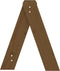 vidaXL - Krukken - 2 - st - 40x40x45 - cm - massief - grenenhout - honingbruin