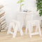 vidaXL - Krukken - 2 - st - 40x40x45 - cm - massief - grenenhout - wit