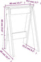 vidaXL - Krukken - 2 - st - 40x40x60 - cm - massief - grenenhout