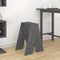 vidaXL - Krukken - 2 - st - 40x40x60 - cm - massief - grenenhout - grijs