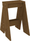 vidaXL - Krukken - 2 - st - 40x40x60 - cm - massief - grenenhout - honingbruin