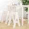 vidaXL - Krukken - 2 - st - 40x40x60 - cm - massief - grenenhout - wit