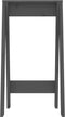 vidaXL - Krukken - 2 - st - 40x40x75 - cm - massief - grenenhout - grijs