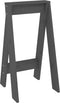 vidaXL - Krukken - 2 - st - 40x40x75 - cm - massief - grenenhout - grijs