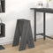 vidaXL - Krukken - 2 - st - 40x40x75 - cm - massief - grenenhout - grijs