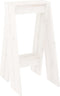 vidaXL - Krukken - 2 - st - 40x40x75 - cm - massief - grenenhout - wit