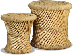 vidaXL - Krukken - 2 - st - bamboe - en - jute
