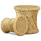 vidaXL - Krukken - 2 - st - bamboe - en - jute