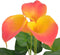 vidaXL - Kunst - calla - lelie - plant - met - pot - 45 - cm - rood - en - geel
