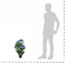 vidaXL - Kunst - hortensia - plant - met - pot - 60 - cm - blauw