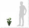 vidaXL - Kunst - hortensia - plant - met - pot - 60 - cm - wit
