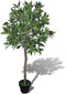 vidaXL - Kunst - laurierboom - met - pot - 120 - cm