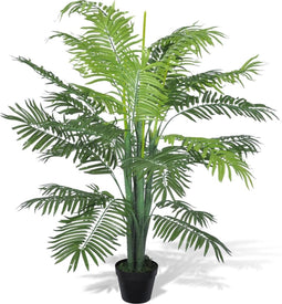 vidaXL - Kunst - Phoenix - palmboom - met - pot - 130 - cm