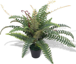 vidaXL - Kunst - varen - plant - met - pot - 60 - cm - groen