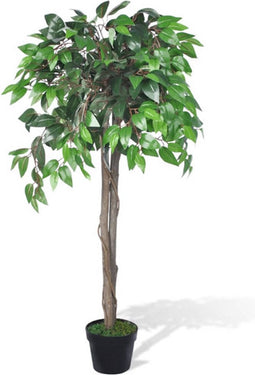 vidaXL - Kunst - vijgenboom - met - pot - 110 - cm