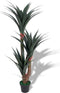 vidaXL - Kunst - yucca - plant - met - pot - 85 - cm - groen