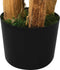 vidaXL - Kunstboom - met - pot - banaan - 300 - cm - groen