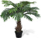 vidaXL - Kunstboom - met - pot - cycaspalm - 80 - cm