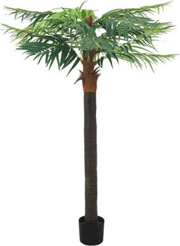 vidaXL - Kunstboom - met - pot - phoenixpalm - 215 - cm - groen