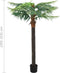 vidaXL - Kunstboom - met - pot - phoenixpalm - 215 - cm - groen