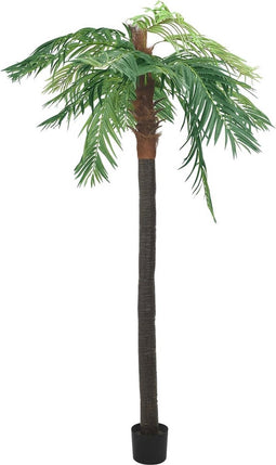 vidaXL - Kunstboom - met - pot - phoenixpalm - 305 - cm - groen