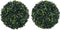 vidaXL - Kunstbuxusbollen - 2 - st - 45 - cm