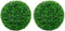 vidaXL - Kunstbuxusbollen - 2 - st - 55 - cm