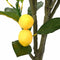 vidaXL - Kunstcitroenboom - 136 - blaadjes - 120 - cm - groen