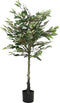 vidaXL - Kunstfuxus - boom - 480 - bladeren - 130 - cm - groen