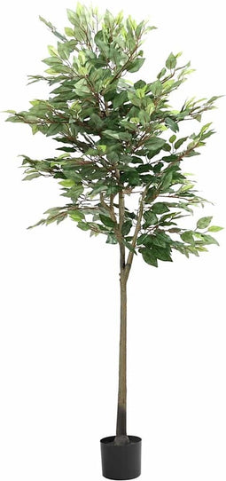 vidaXL - Kunstfuxus - boom - 756 - bladeren - 170 - cm - groen