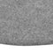 vidaXL - Kunstgras - met - noppen - rond - 170 - cm - grijs