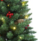 vidaXL - Kunstkerstbomen - 2 - st - 100 - LED's - 120 - cm - groen
