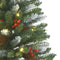 vidaXL - Kunstkerstbomen - 2 - st - 100 - LED's - 120 - cm - groen