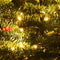 vidaXL - Kunstkerstbomen - 2 - st - met - krans, - guirlande - en - LED's