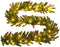 vidaXL - Kunstkerstbomen - 2 - st - met - krans, - guirlande - en - LED's