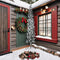 vidaXL - Kunstkerstboom - half - met - sneeuw - smal - 240 - cm